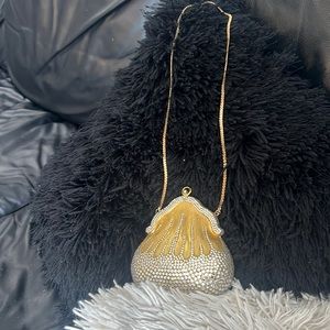 Rare Judith Leiber Pear clutch purse